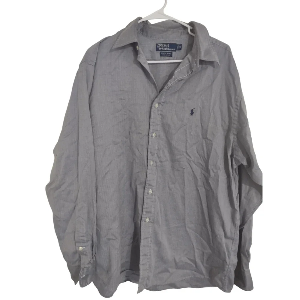 Polo By Ralph Lauren Lowell Sport‎ Button Up Shirt XL Classic Preppy Business